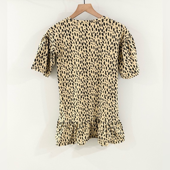 Crewcuts Animal Print Drop Waist Peplum Dress Size 12 - Picture 5 of 5